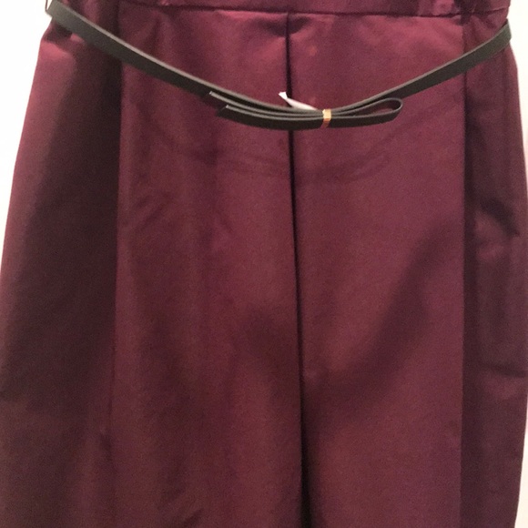 Purple box pleated dress - Picture 3 of 7